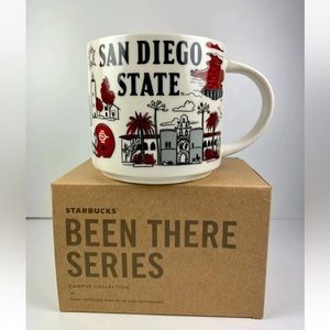 Starbucks Campus Collection "Been There Series" SAN DIEGO STATE SDSU Mug 14 oz